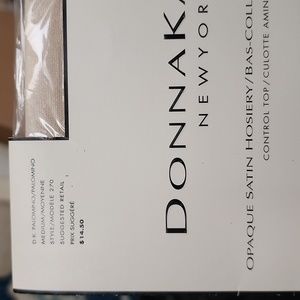 Donna Karan Opaque Satin Hosiery, Palomino (cream)